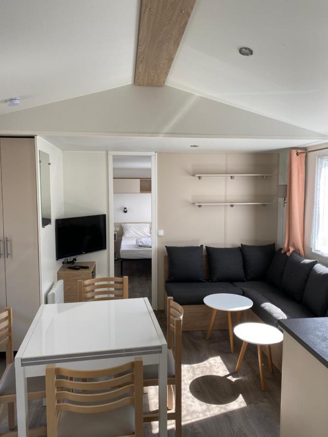 Mobil-Home 4 6 Personnes 2 Chambres Camping Le Bois Dormant แซ็งต์-ฌอง-เดอ-มองต์ ภายนอก รูปภาพ