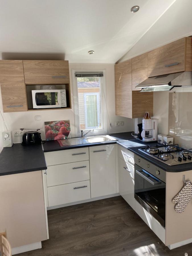 Mobil-Home 4 6 Personnes 2 Chambres Camping Le Bois Dormant แซ็งต์-ฌอง-เดอ-มองต์ ภายนอก รูปภาพ