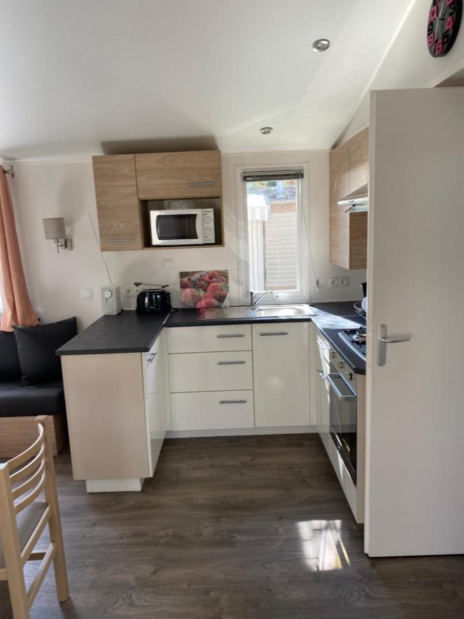 Mobil-Home 4 6 Personnes 2 Chambres Camping Le Bois Dormant แซ็งต์-ฌอง-เดอ-มองต์ ภายนอก รูปภาพ